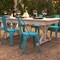 Flash Furniture Tenley Commercial Grade Distressed Blue Metal Indoor-Outdoor Stackable Chairs, 4PK 4-ET-3534-COM-B-GG - alternate 7
